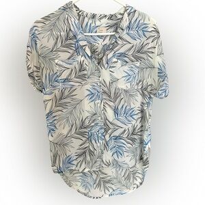 Tropical Short-Sleeve Button Down